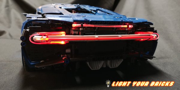 LED Light Kit für Lego Bugatti Chiron 42083